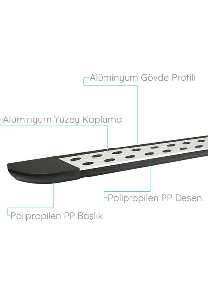 Ford Fusion Yan Basamak Seti - Dot Line | Hb (2002-2012) modelleri