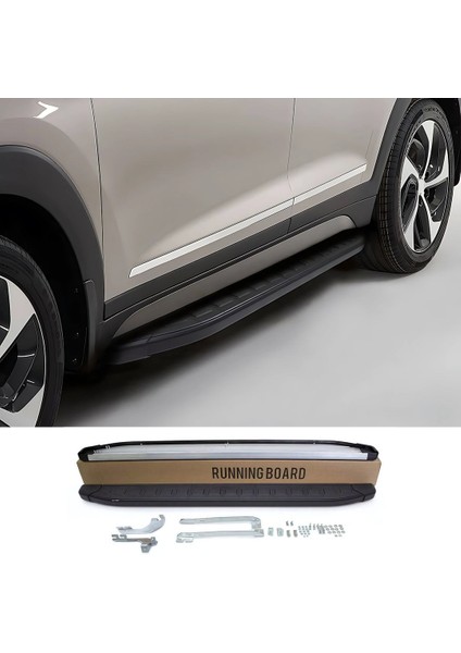 Dacia Duster Yan Basamak Seti - Siyah, Proside | (2018-2024) fırsatları