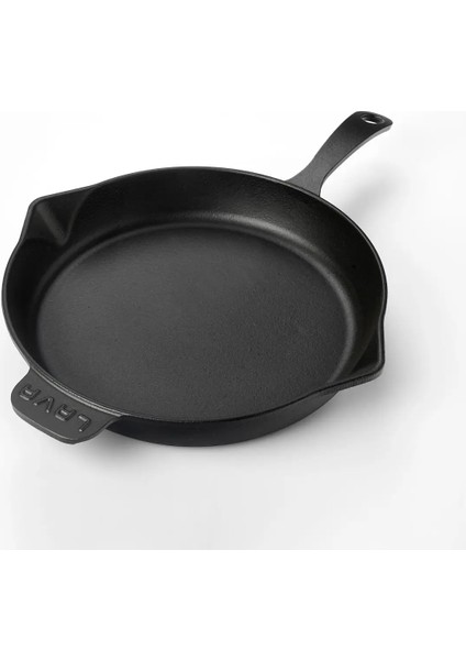 Kızartma Tavası Yuvarlak Siyah Mat 34 cm Eco
