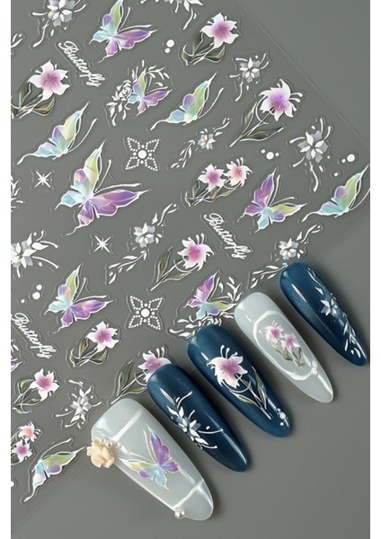 Tırnak Sticker Protez Tırnak Kalıcı Oje Süsleme, Nail Art Sticker indirimleri