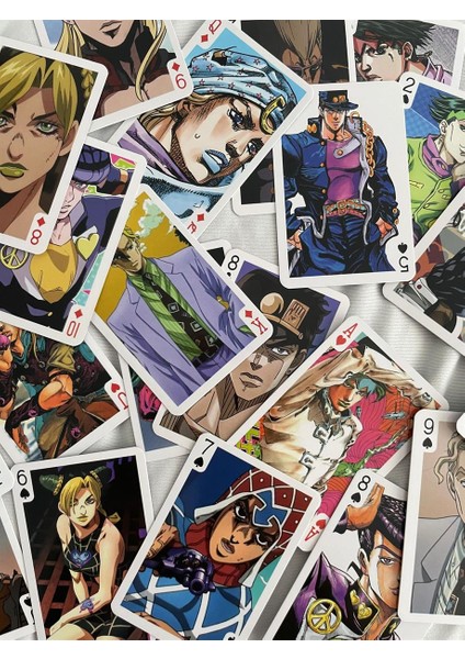 Jojo's Bizarre Adventure Iskambil Poker Kartı