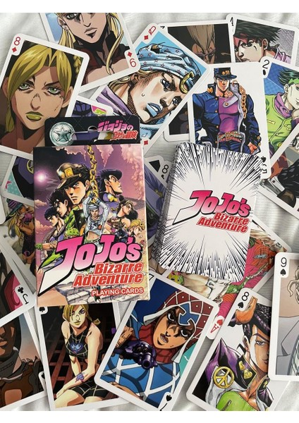Jojo's Bizarre Adventure Iskambil Poker Kartı