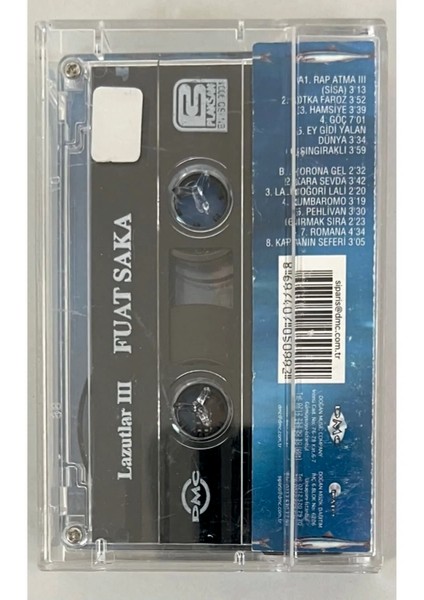 Fuat Saka Lazutlar 3 Kaset (Orjinal Dönem Baskı) fiyatları