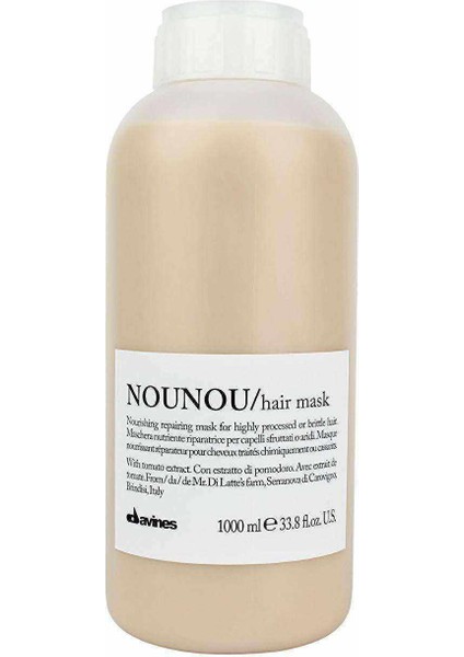 Nounou Saç Maskesi 1000 ml