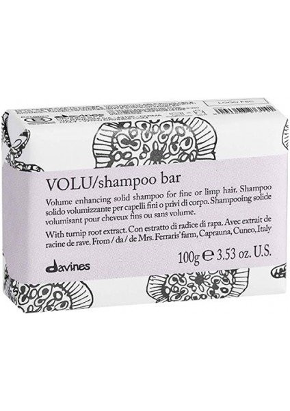 Volu Ince Telli Saçlar Hacimlendirici Katı Şampuan 100G