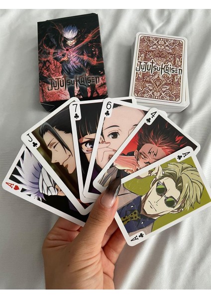 Jujutsu Kaisen Iskambil Poker Kartı