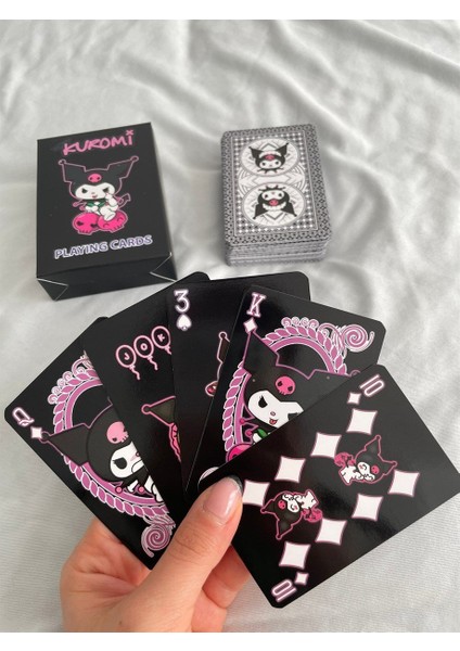 Anime Kuromi Iskambil Poker Kartı modelleri
