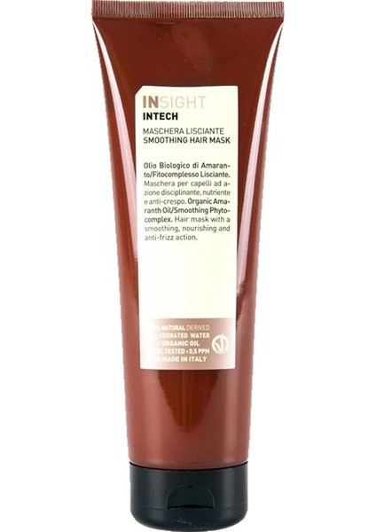 Insight Intech Smoothing Maschera Pürüzsüzleştirici Saç Maskesi 250ML