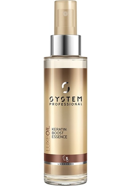 System Luxeoil Keratin Boost Essence Saç Yağı Spreyi 100ML