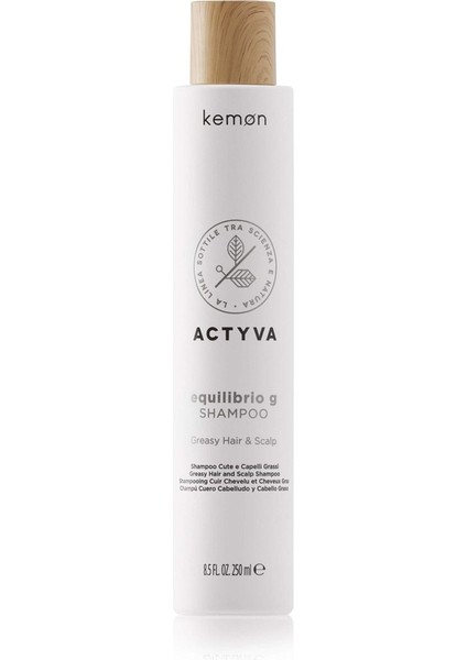 Activa Equilibrio Yağlı Saç Baş Derisi Şampuanı 250ML