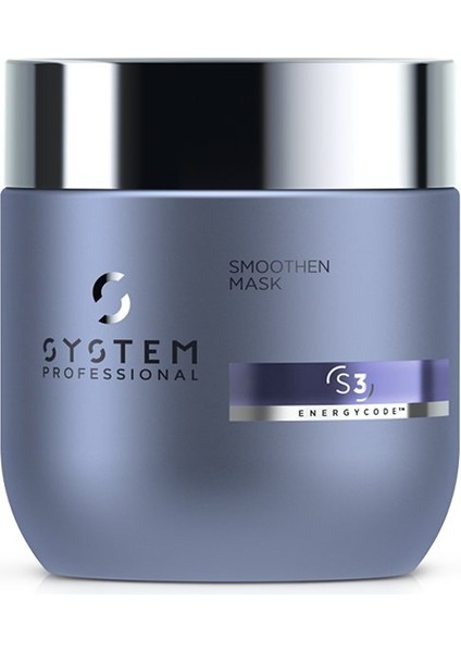 System Smoothen Yumuşatıcı Kıvırcık Saçlar Maskesi 200ML