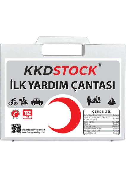 Mini İlk Yardım Ecza Çantası İlk Yardım Seti Deprem Çantasına Uygun Acil Müdahale Çantası
