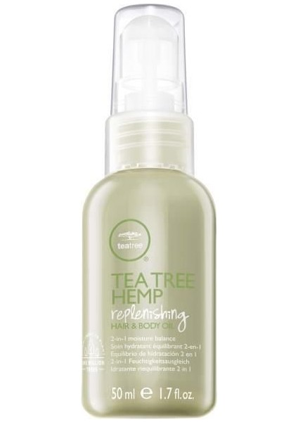 Tea Tree Hemp Replenishing Saç Vucut Bakım Yağı 50ML