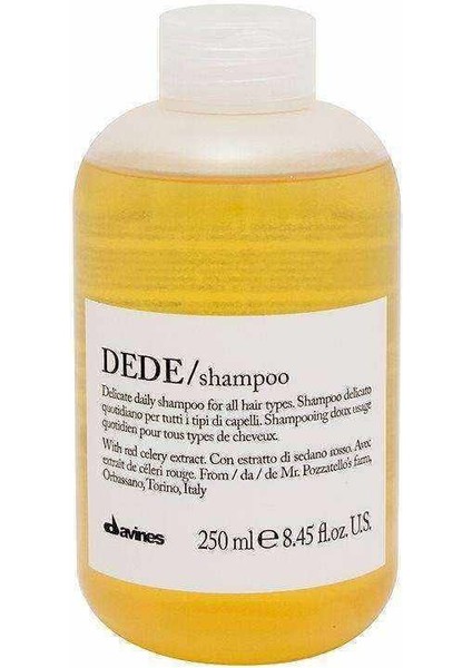 Dede Ince Telli Saçlar Günlük Bakım Şampuanı 250ML