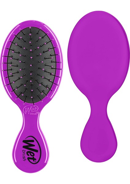 Mini Original Detangler Dolaşıklık Açıcı Saç Fırçası Mor
