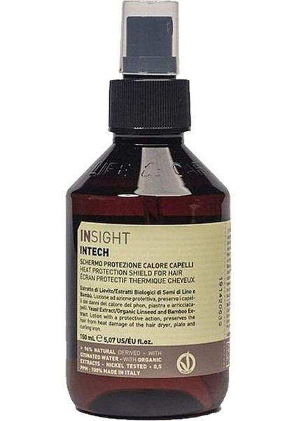 Insıght Intech Isıdan Koruyucu Saç Spreyi 150ML