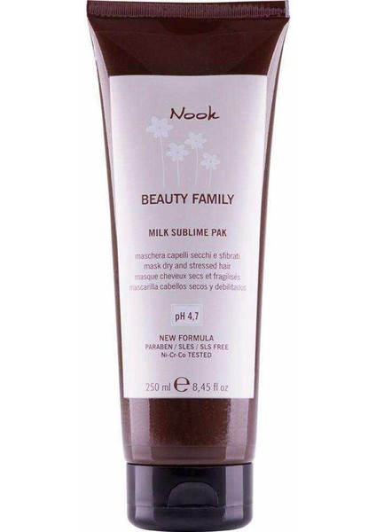 Beauty Family Milk Sublime Pak Saç Maskesi 250ML