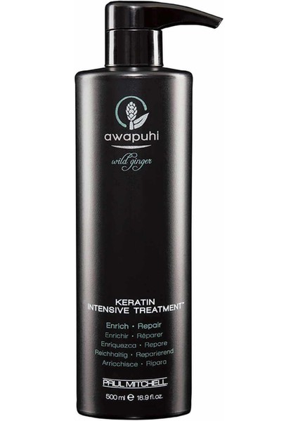 Awapuhi Wild Ginger Keratin Intensive Treatment Saç Kremi 500ML