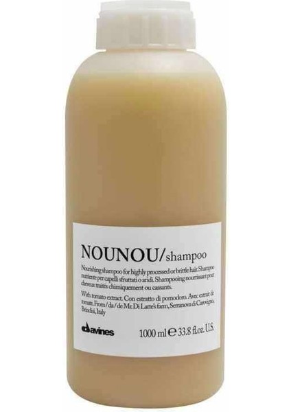 Nounou Kuru Yıpranmış Saç Şampuanı 1000 ml