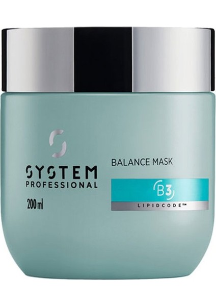 System Balance Dengeleyici Saç Bakım Maskesi 200ML