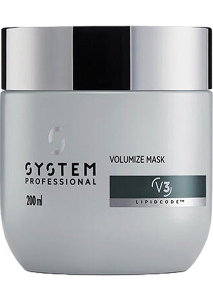 System Volumize Ince Telli Saç Bakım Maskesi 200ML