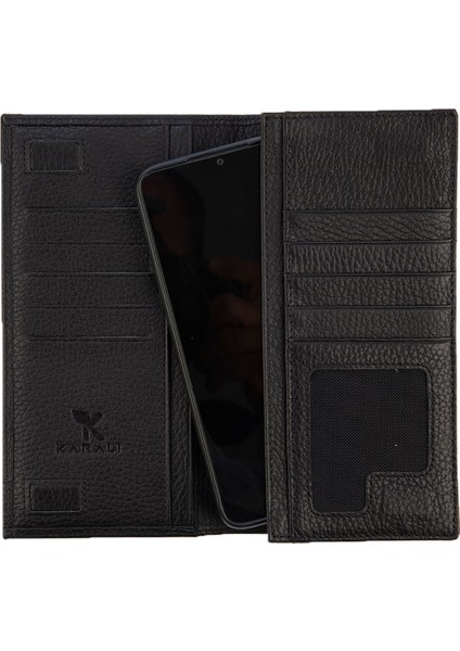 erkek hakiki deri cüzdan seti luxury one