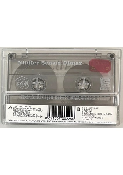 Nilüfer Sensiz Olmaz Kaset (Orjinal Dönem Baskı) fiyatları