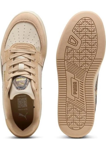 40160902 Caven 2.0 Snake Lıght Sand Kadın Sneaker
