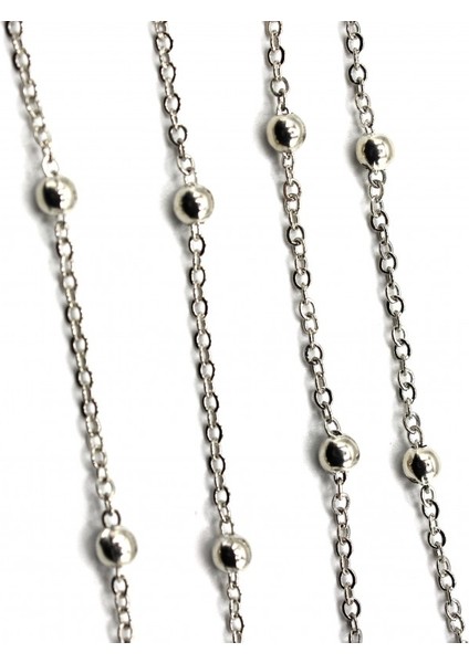 Top Kolye Zinciri 1 mm