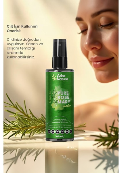 Günlük Rutin Paketi - 4x Saf Biberiye Suyu - Pure Rosemary Water , 4\'lü Avantaj Paketi indirimleri
