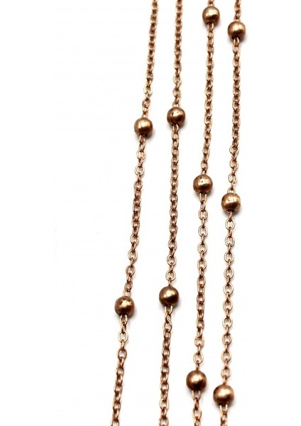 Top Kolye Zinciri 1 mm