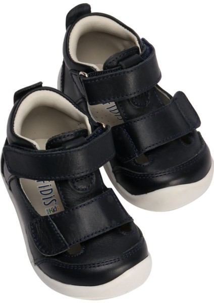 Kifidis KP50 Kifidis-Kids Ilk Adım Unisex Çocuk Deri Ayakkabı 19-25 Düz Lacivert modelleri