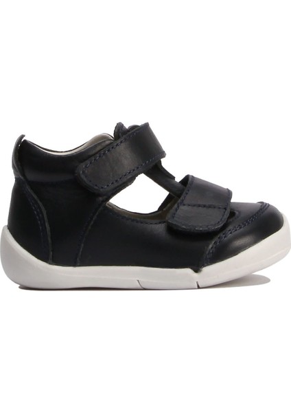 Kifidis KP50 Kifidis-Kids Ilk Adım Unisex Çocuk Deri Ayakkabı 19-25 Düz Lacivert
