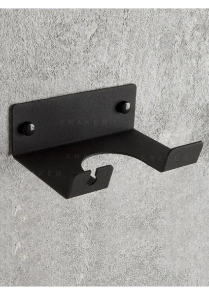 Saç Kurutma Makinesi Askısı, Metal, Siyah fiyatları