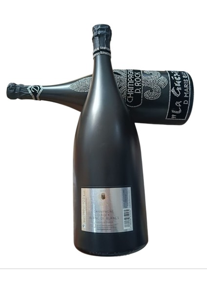 Şampanya Şişesi D.rock Blanc De Blanc Brut, Dekoratif Şişe, Dekoratif Boş Içki Şişesi