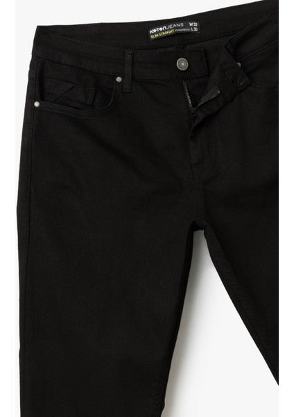 Siyah Erkek Jean Pantolon 5SAM40064ND modelleri