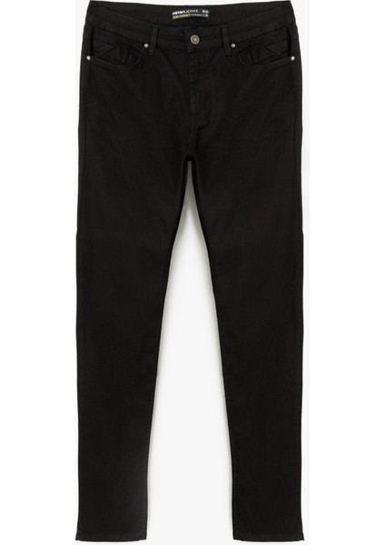 Siyah Erkek Jean Pantolon 5SAM40064ND fırsatları