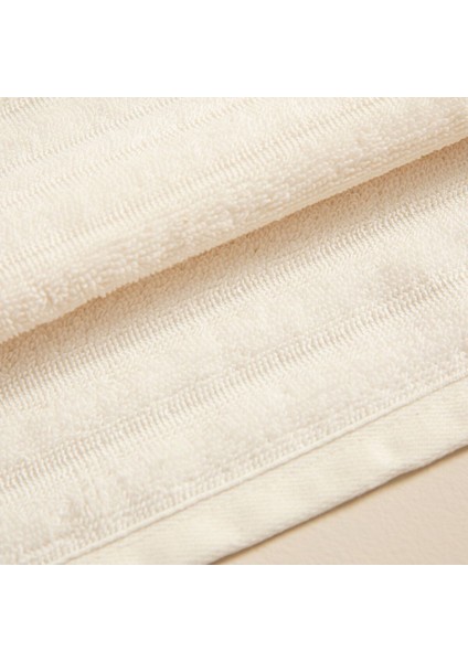 Ekru 30x40 cm pamuklu el havlusu, yumuşak ve dayanıklı kullanım için ideal. fiyatları