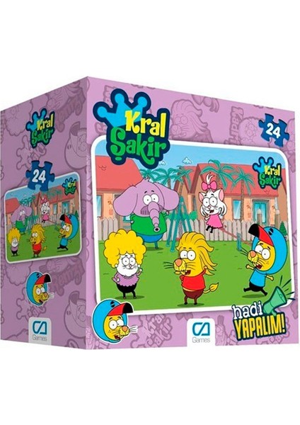 Kral Şakir Yer Puzzle - Mavi Su Dünyası