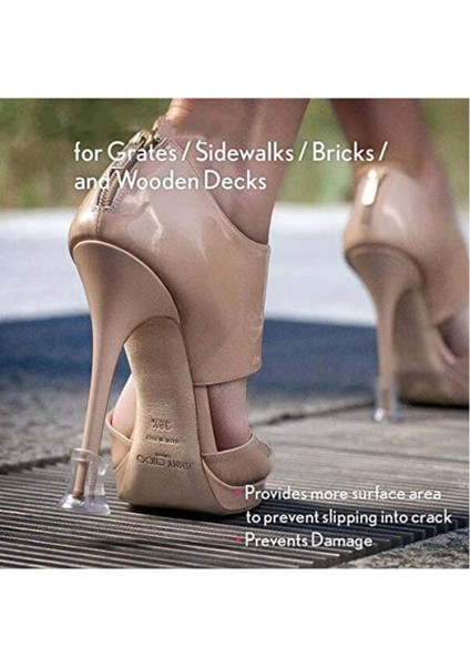 Topuklu Ayakkabı Sesi Önleyici Şeffaf Aparat 3 Çift ( S-M-L) Ofis Içi Topuk Sesi Önleyici Kesici modelleri