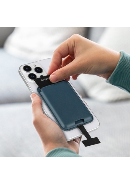 Dahili Şarj Soket Aparatlı Magnetik Pu Deri Kartlık Crd-09 fırsatları