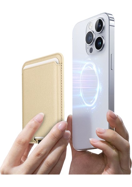 Dahili Şarj Soket Aparatlı Magnetik Pu Deri Kartlık Crd-09 indirimleri