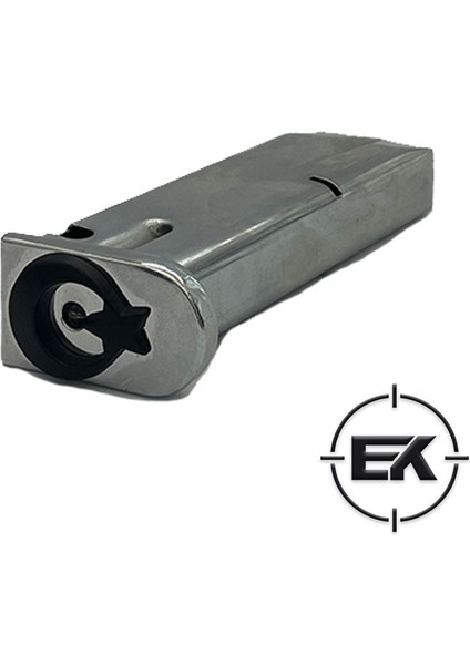 Şarjör Altı Metal Bayraklı Kapak - Sarsılmaz Kılınç 2000 Light Mega P8L-S modelleri