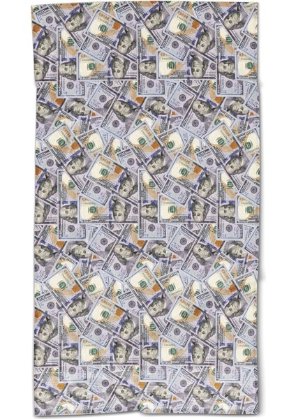 Dolar Desenli Çok Amaçlı Pamuklu El Havlusu 30x50cm, Şık ve Kullanışlı Dekoratif Havlu modelleri