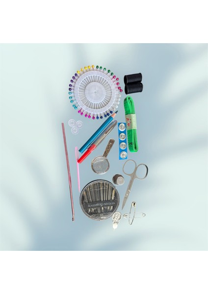 Çantalı Dikiş Kutusu Seti, Iplik Seti, Iğne Seti modelleri