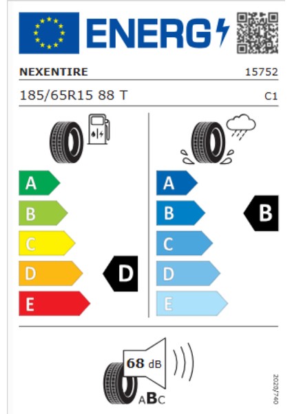 185/65 R15 88T N Blue Hd Plus Oto Yaz Lastiği (Üretim Yılı:2024) indirimleri