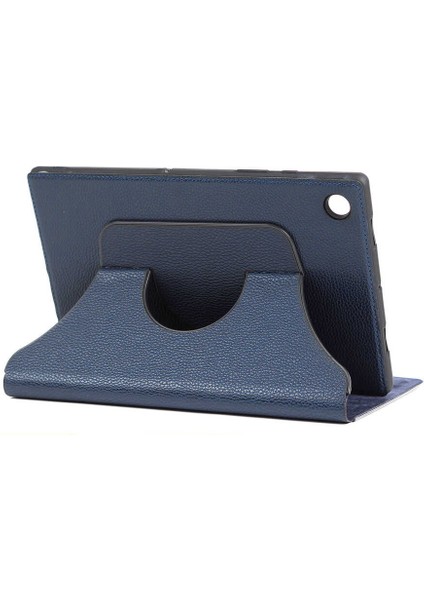 Galaxy Tab A8 10.5 SM-X200 (2021) Uyumlu Fest Dönebilen Standlı KILIF-LACIVERT-8680436359952-O