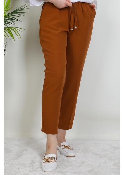 Beli Lastikli Pantolon Hardal fiyatları