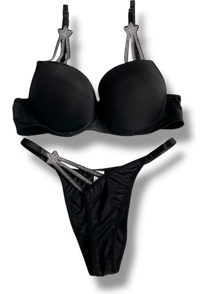 Yıldız Detaylı Destekli Sütyen Takım indirimleri