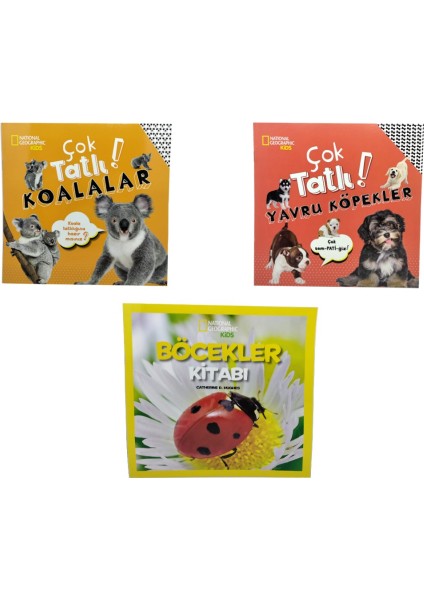Çok Tatlı Hayvanlar Kitabları 3 Lü Set